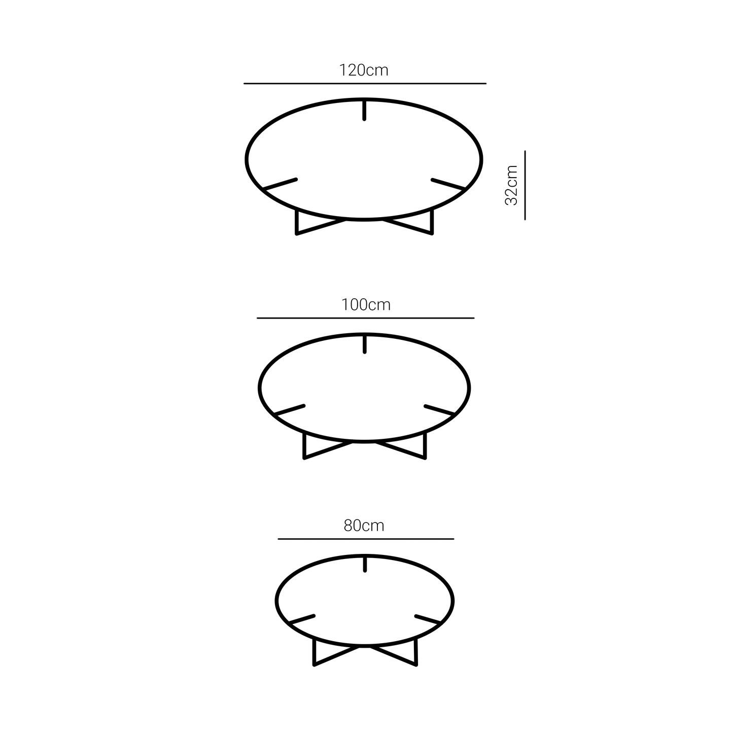 Mesa de centro Fenda